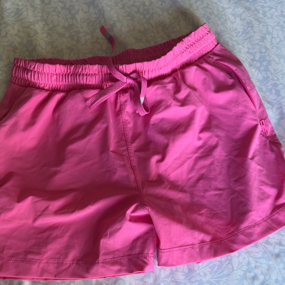 Fabletics Bright Pink Athletic Shorts